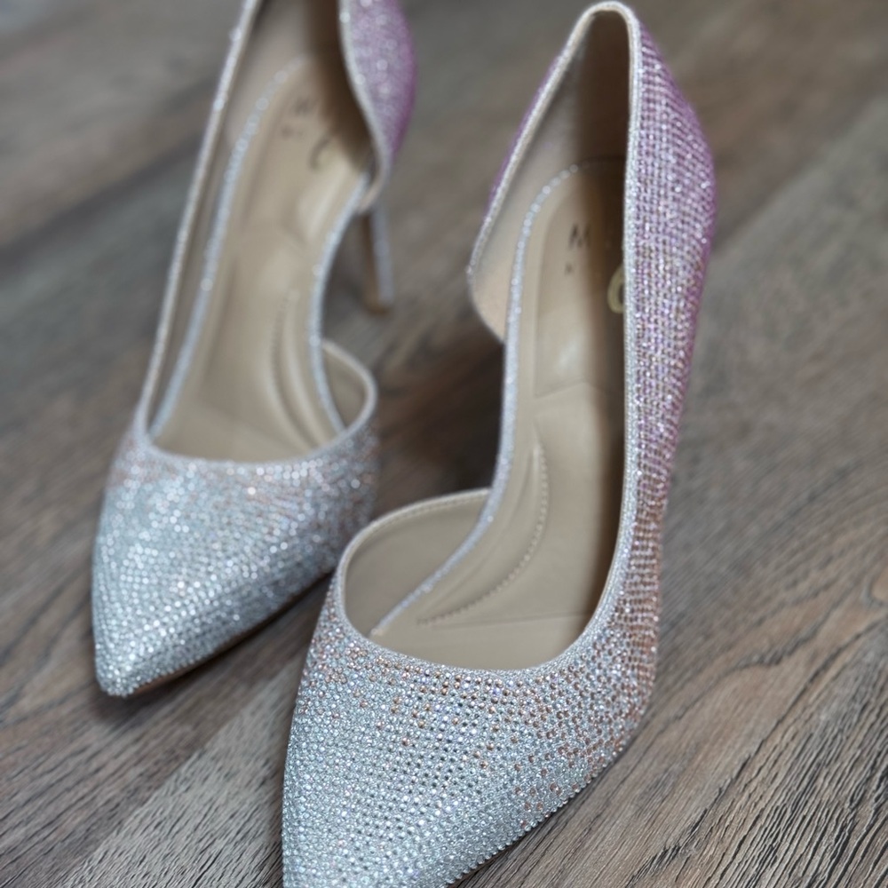 Mix No. 6 Sparkling Silver and Pink Heels